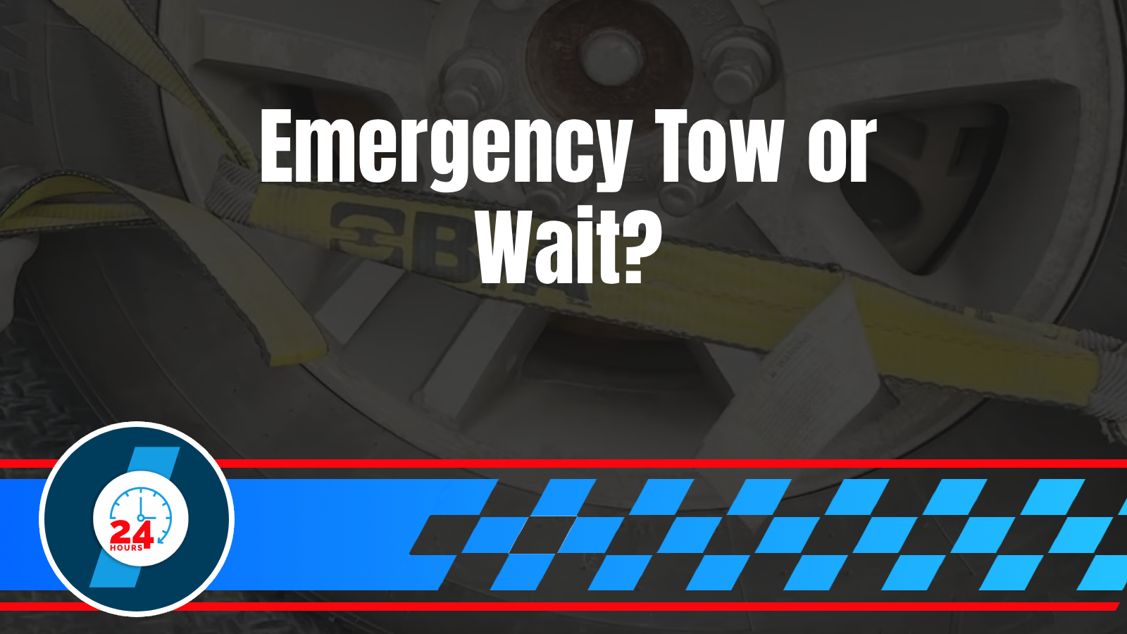 When You Actually Need Emergency Towing vs. When It Can Wait Until Morning